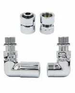 Zawory i kraniki - Zawór regulacyjny Vision chrom lewy GW1/2 - miniaturka - grafika 1