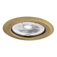 Lampy sufitowe - Oprawa Punktowa Sufitowa Wpuszczana Argus II Gx5,3/GU10 Mosiądz Mat Kanlux - miniaturka - grafika 1