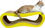 Drapaki dla kotów - Drapak dla kota żółty mega LEON 78x28x24 cm MruuPruu - miniaturka - grafika 1