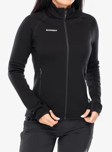 Bluza z zamkiem damska Mammut Aconcagua ML Jkt - black - Kurtki narciarskie - miniaturka - grafika 1