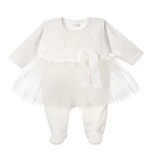 Pajacyki dla niemowląt - BGL-80215I Pajac Forsycja, złamana biel 74 - miniaturka - grafika 1