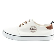 Trampki męskie - Buty Lee Cooper LCW-25-02-3240M trampki męskie białe - miniaturka - grafika 1