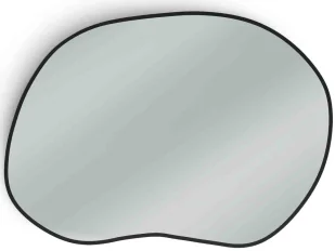 Podświetlane lustro w metalowej ramie 70x50 cm T0-E63 - Lustra Podświetlane lustro w metalowej ramie 70x50 cm T0-E63 - Lustra - miniaturka - grafika 1