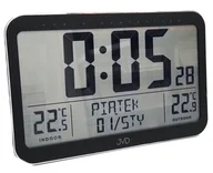 Zegary - Zegar JVD RB9385 Termometr DCF77 Dni Tygodnia PL - miniaturka - grafika 1