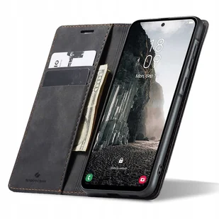 Spacecase Etui Wallet Galaxy A56 black - Etui i futerały do telefonów Spacecase Etui Wallet Galaxy A56 black - Etui i futerały do telefonów - miniaturka - grafika 1