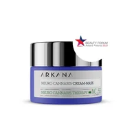 Maseczki do twarzy - Arkana Kanabisowa neuro krem-maska dla skór zestresowanych i dysfunkcyjnych 50ml 53055 - miniaturka - grafika 1