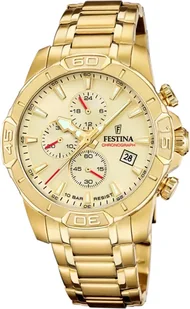 Zegarek Zegarek Festina F20705-2 Timeless Chronograph - Zegarki męskie - miniaturka - grafika 1