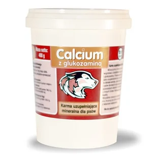 CAN-VIT Plus Czerwony (Calcium) - 400g proszek - Suplementy i witaminy dla psów - miniaturka - grafika 1