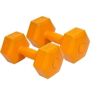 Hantle i ciężarki - Zestaw Hantli Kompozytowych 2x2 kg Eb Fit - miniaturka - grafika 1