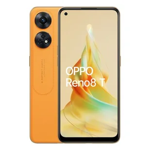 Oppo Reno 8 T 8GB/128GB Dual Sim Pomarańczowy - Telefony komórkowe - miniaturka - grafika 1