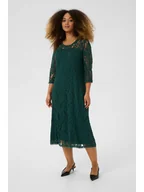 Sukienki - Cream Sukienka w kolorze zielonym - miniaturka - grafika 1