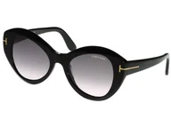 Okulary przeciwsłoneczne - Okulary przeciwsłoneczne Tom Ford FT1084 01B - miniaturka - grafika 1
