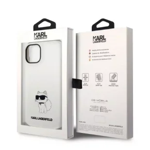 Etui Karl Lagerfeld KLHCP14MSNCHBCH do iPhone 14 Plus 6,7" hardcase Silicone Choupette - Etui i futerały do telefonów - miniaturka - grafika 8