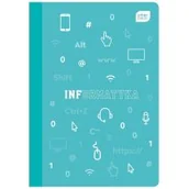Zeszyty szkolne - Inter-druk Zeszyt A5/60K kratka PP Informatyka (10szt) - - miniaturka - grafika 1