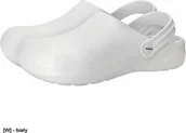 Obuwie robocze - R.E.I.S. BCLAB - klapki wykonane z tworzywa EVA pianka - biały 45 - miniaturka - grafika 1