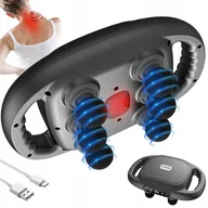 Masażery - INTELIGENTNY MASAŻER WIBRACYJNY PISTOLET DO MASAŻU 9 TRYBÓW + KABEL USB - miniaturka - grafika 1