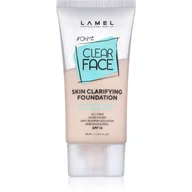Podkłady do twarzy - Lamel Oh My Clear 401-soft beige 40.0 ml - miniaturka - grafika 1