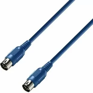Adam Hall K3 MIDI 0300 BLU kabel MIDI 3m (niebieski) - Kable - miniaturka - grafika 2