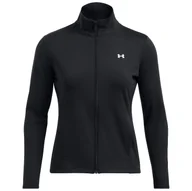 Bluzy sportowe damskie - Bluza damska Under Armour Motion Jacket EMEA Rozmiar: M / Kolor: biały - miniaturka - grafika 1