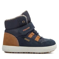 Buty dla chłopców - Kozaki Primigi GORE-TEX 4852100 S Granatowy - miniaturka - grafika 1