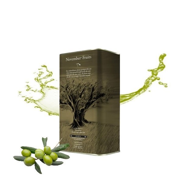 Grecka oliwa z oliwek Extra Virgin November Fruits 5l