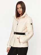 Kurtki damskie - EA7 Emporio Armani Kurtka zimowa 6RTB12 TNEQZ 1707 Écru Regular Fit - miniaturka - grafika 1
