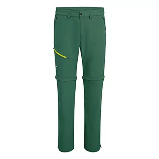 Spodnie męskie - Salewa Salewa Męskie długie spodnie Iseo Dry M 2/1 Pnt zielony mirt 56/3X 00-0000026892 - grafika 1