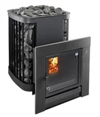 Sauny - Piec do sauny na drewno Kastor Saga 30T z ramką maskującą - miniaturka - grafika 1