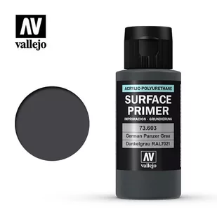 VALLEJO Podkład Akryl-Poliuretan Szary 60 ml - Modele do sklejania - miniaturka - grafika 1