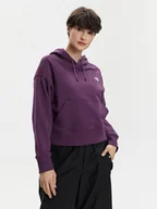 Bluzy damskie - The North Face Bluza NF0A880P Fioletowy Regular Fit - miniaturka - grafika 1