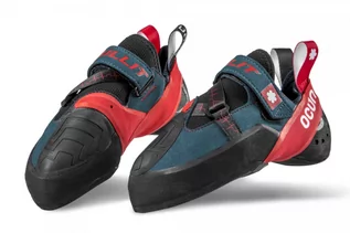 Buty sportowe męskie - Ocun Ocun Bullit Climbing Shoes, petrol/red EU 41,5 2021 Buty wspinaczkowe na rzepy 04576-petrol/red-41,5 - grafika 1