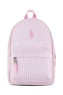 Polo Ralph Lauren plecak dziecięcy kolor różowy mały wzorzysty - Plecaki szkolne i tornistry - miniaturka - grafika 1
