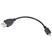 Kontrolery - Kabel Usb 2.0 Lanberg micro Usb - Usb-a M/f 2.0 0, - miniaturka - grafika 1