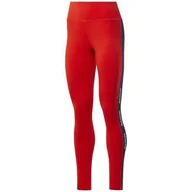 Spodnie sportowe damskie - Spodnie do biegania damskie Reebok TE Linear Logo CT L - miniaturka - grafika 1