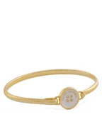 Bransoletki - Marc Jacobs Bransoletka The Button Hinge Bracelet 2R4JBR001J34 Złoty - miniaturka - grafika 1