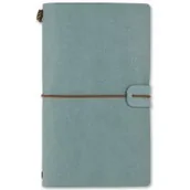 Notesy i bloczki - VOYAGER Notatnik Jasny Niebieski - miniaturka - grafika 1