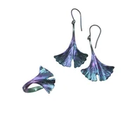 Zestawy biżuterii dla kobiet - Tytanowy komplet IV - miniaturka - grafika 1