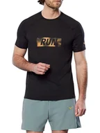 Koszulki sportowe męskie - Mizuno Koszulka w kolorze czarnym do biegania - miniaturka - grafika 1