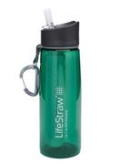 Shakery i bidony sportowe - LifeStraw Go, Butelka na wodę z filtrem, 650 ml, Alpine Green, Renew - miniaturka - grafika 1