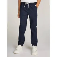 Spodnie i spodenki dla chłopców - Tommy Hilfiger Spodnie jogger | Regular Fit - miniaturka - grafika 1