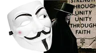 Zabawki militarne - Maska PROTESTU Acta ANONYMOUS Vendetta Karnawał - miniaturka - grafika 1