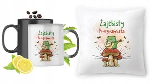 Dla Programisty Zestaw Kubek Magiczny + Poduszka z Nadrukiem ze Zdjęciem - Gadżety dla niej i dla niego - miniaturka - grafika 1