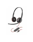 Słuchawki - Plantronics Blackwire C3220 USB-A 209745-101 - miniaturka - grafika 1