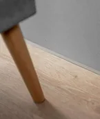 Listwy przypodłogowe - 200 x 1 x 0,1 cm Minileiste - (tytanowy) - Minimalistyczna listwa przypodłogowa AL10X5-02 - miniaturka - grafika 1