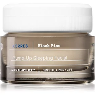Korres Black Pine liftingujący krem na noc 40 ml - Kremy do twarzy - miniaturka - grafika 1