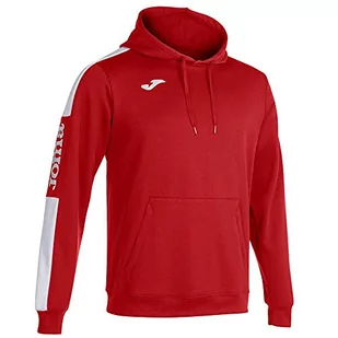 Joma Męska bluza z kapturem Championship IV, czerwono-biały, XXXXXXS - Bluzy męskie - miniaturka - grafika 1