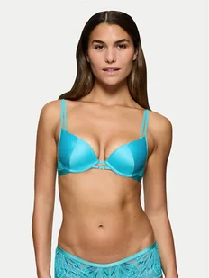 Triumph Biustonosz push-up Crazy Stupid Love 10222374 Niebieski - Biustonosze - miniaturka - grafika 1