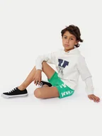 Spodenki damskie - Karl Lagerfeld Kids Szorty sportowe Z30025 D Zielony Regular Fit - miniaturka - grafika 1