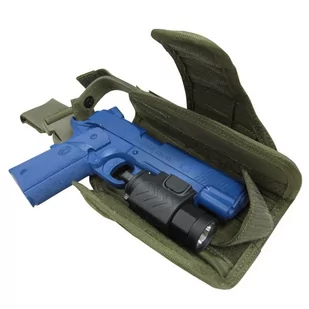 Condor - Kabura Tornado Tactical Leg Holster - Czarny - TTLH-002 - Odzież taktyczna i umundurowanie - miniaturka - grafika 1