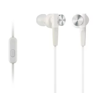 SONY MDRXB55APW.CE7 biały - Słuchawki - miniaturka - grafika 1